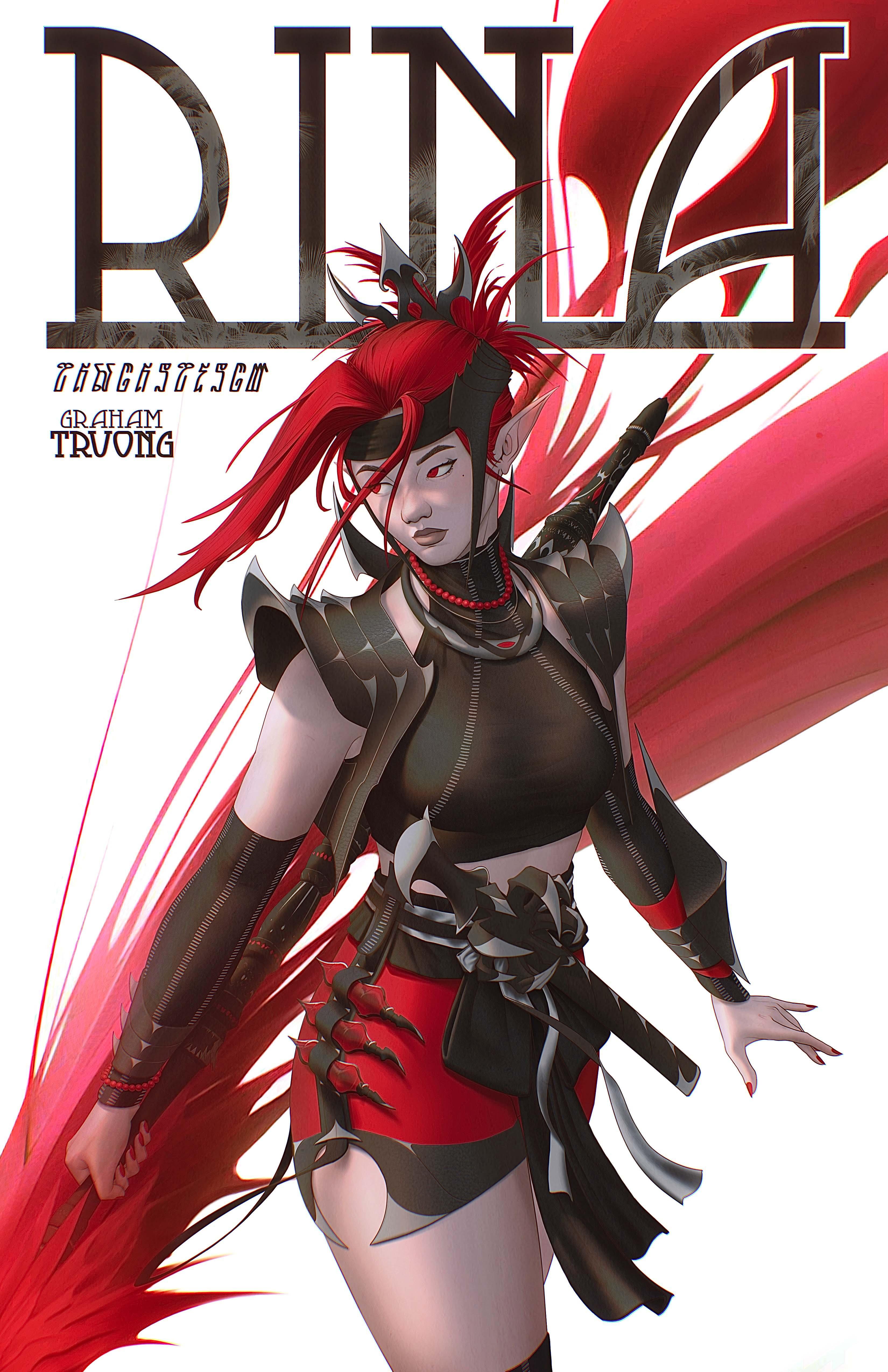  / Graphic novel cover by Graham Truong 
