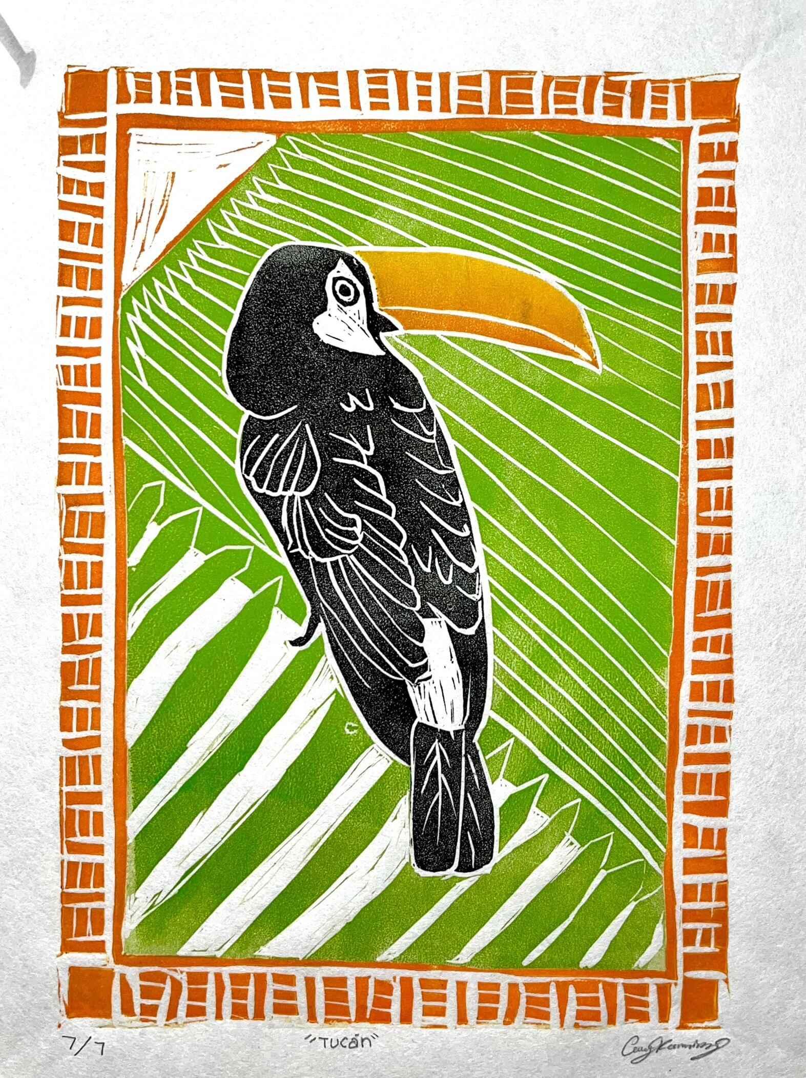  / Traditional print by Amy Ramirez 
