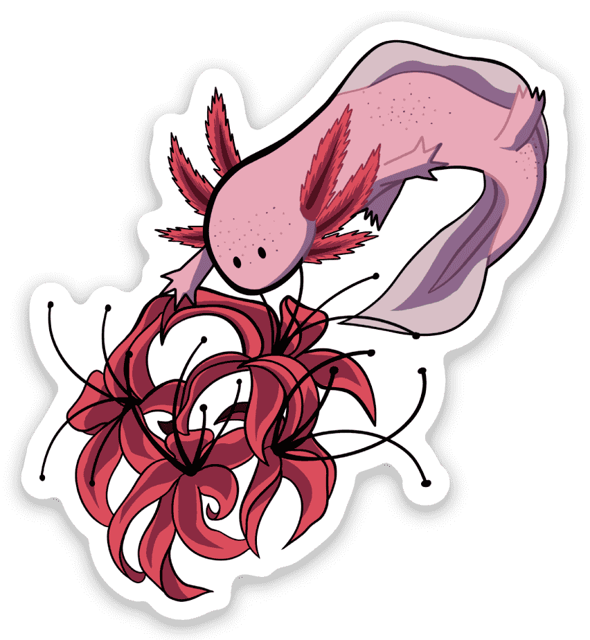  / Sticker by Dafne Gomez-Guevara 
