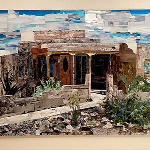 Farmington, New Mexico / At age eleven, my family and I moved from Farmington, New Mexico, to Atlanta, Georgia, with the prospect of change. Leaving behind what seemed to be my whole world, the thing that I began to miss most was the comfort of my grandparents' home. Built by my grandfather, this was a space I was raised in for a large portion of my life. Since moving to Georgia, my perception of this home has become abstracted; memories are the only tangible thing we have left to keep this space alive. After digging through our 'special box,' I discovered a plethora of unused family photographs. Using these images as the source of my work, I have attempted to rebuild a home I have not been able to visit for over ten years.  

 