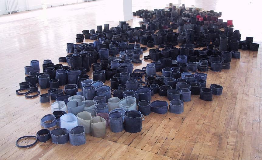 Ramanda Miller - Image 2  / Title: Alterations • Artist: Jean Shin (American, b. 1971) • Date: ca. 1999 • Medium: Metal, paint skin and painted wire. • Dimensions: 2 ft h x 12 ft w x 12 ft d • Location: Artist's website • https://www.jeanshin.com/alterations 