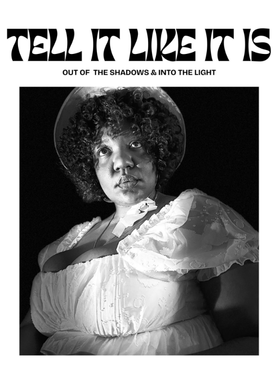  / A representational photograph of the artist as the first anatomically accurate black Baby Doll. This is the portrayal of my commitment to inclusive art and history. 