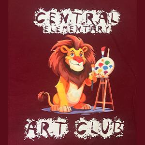  / Art Club shirt design by myself and students. 
