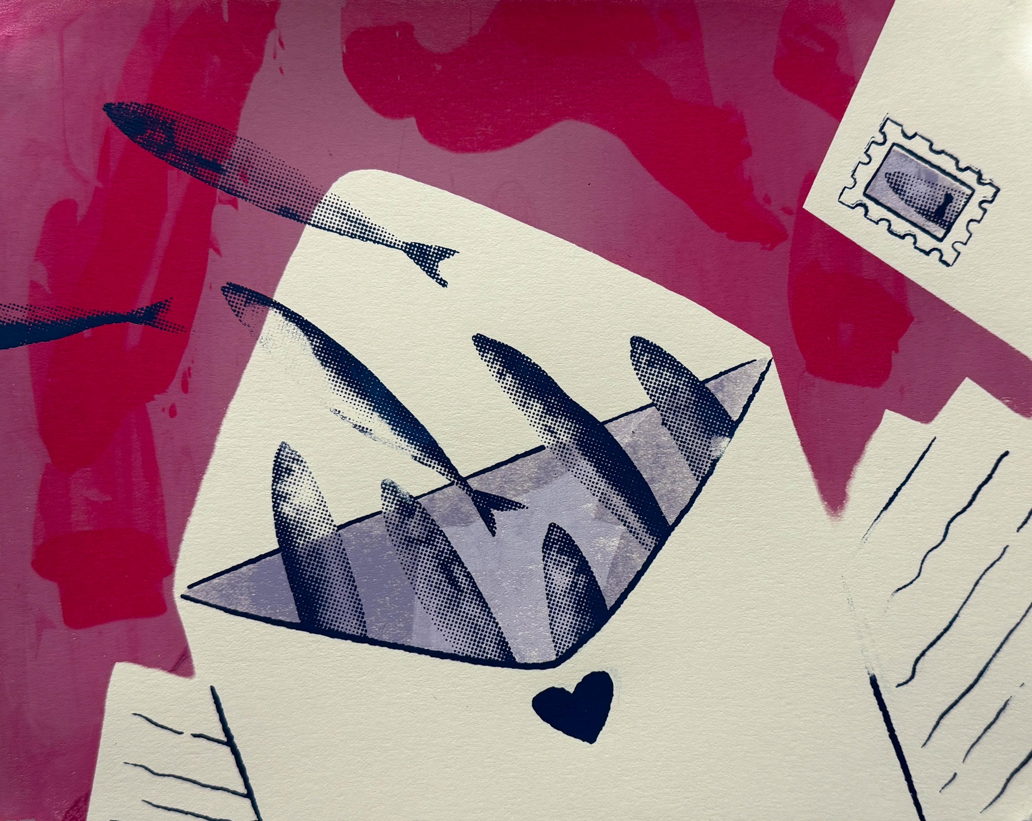 Lily Newton, 2025. Screenprint. / 