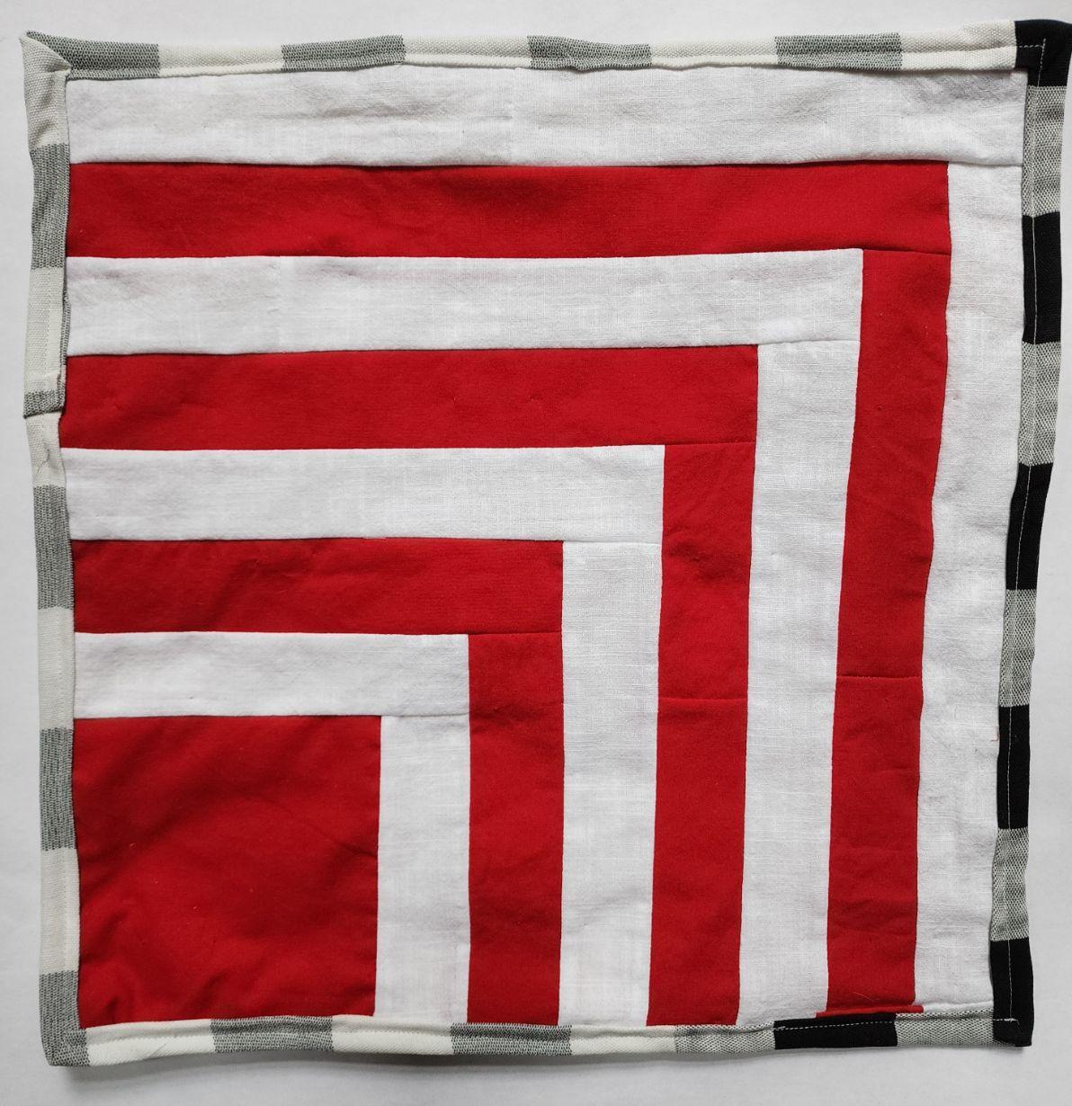  / Alabama Housetop is inspired by the quilters of Gee's Bend, Alabama 
