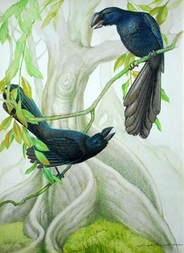  / Athos Menaboni, Ani, c. 1970. Oil on gessoed paper; 19 3/4 × 14 1/2 in. (50.2 × 36.8 cm). Gift of D. Russell Clayton, 2007.1.2. 
