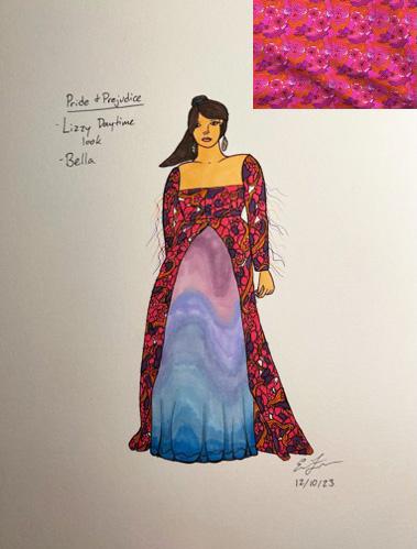 Lizzy, Daytime; sketch by Emily Sinatra   / Lizzy, Daytime; sketch by Emily Sinatra  