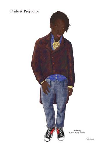  Mr. Darcy; sketch by Ricky Greenwell  / Mr. Darcy; sketch by Ricky Greenwell 