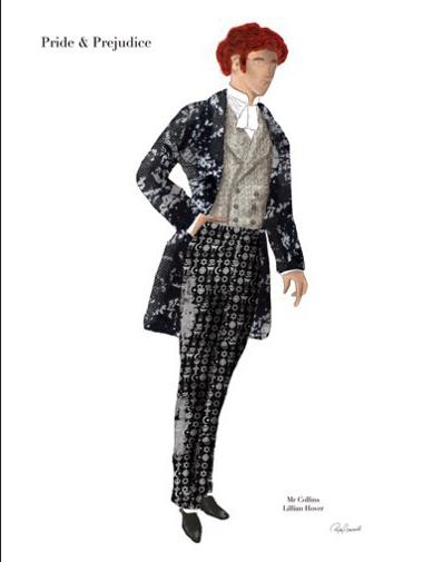 Mr. Collins; sketch by Ricky Greenwell  / Mr. Collins; sketch by Ricky Greenwell 