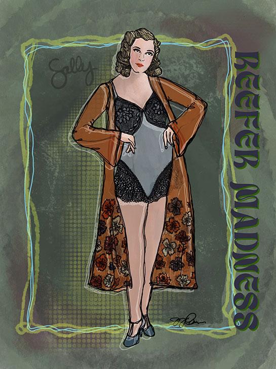 Sally played by Copeland  / Sally played by Copeland 