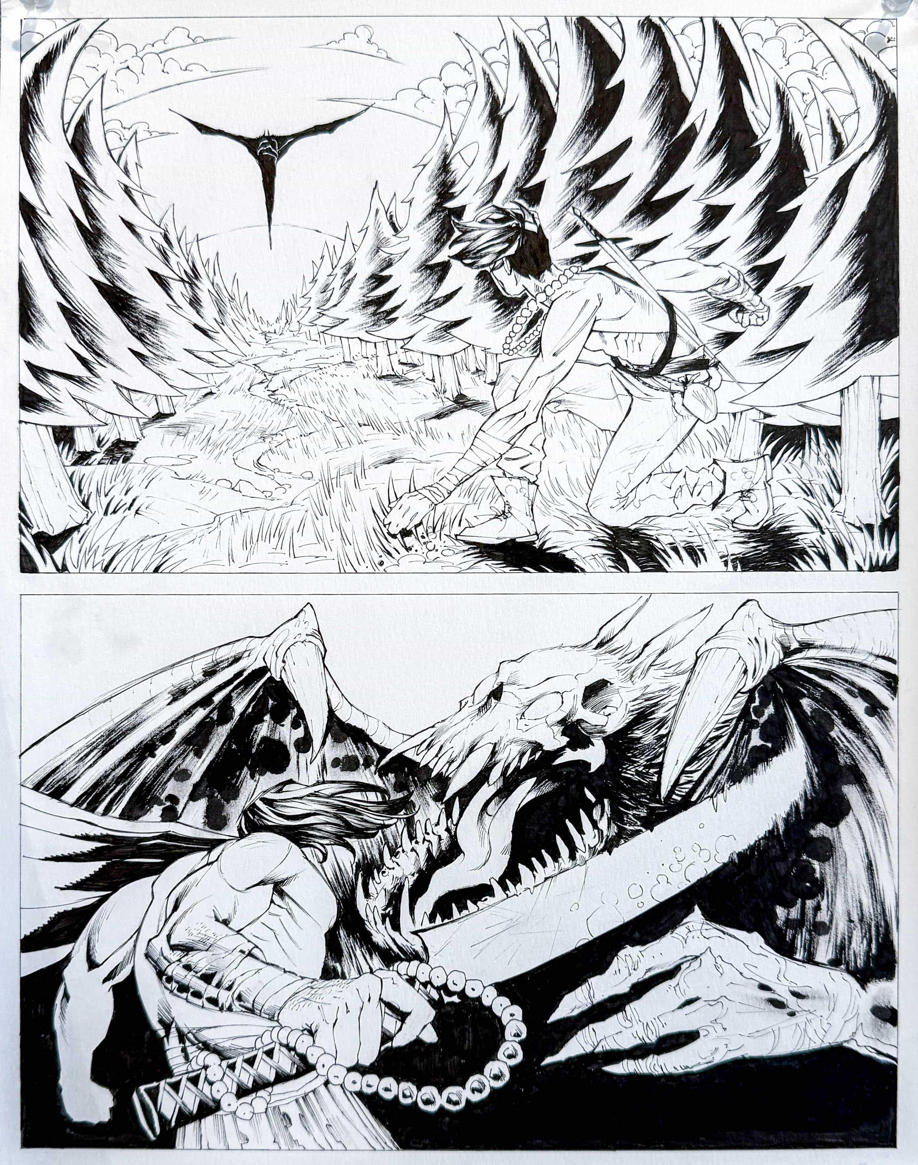  / Ellis Hamburger, 2024. Pen Ink 
