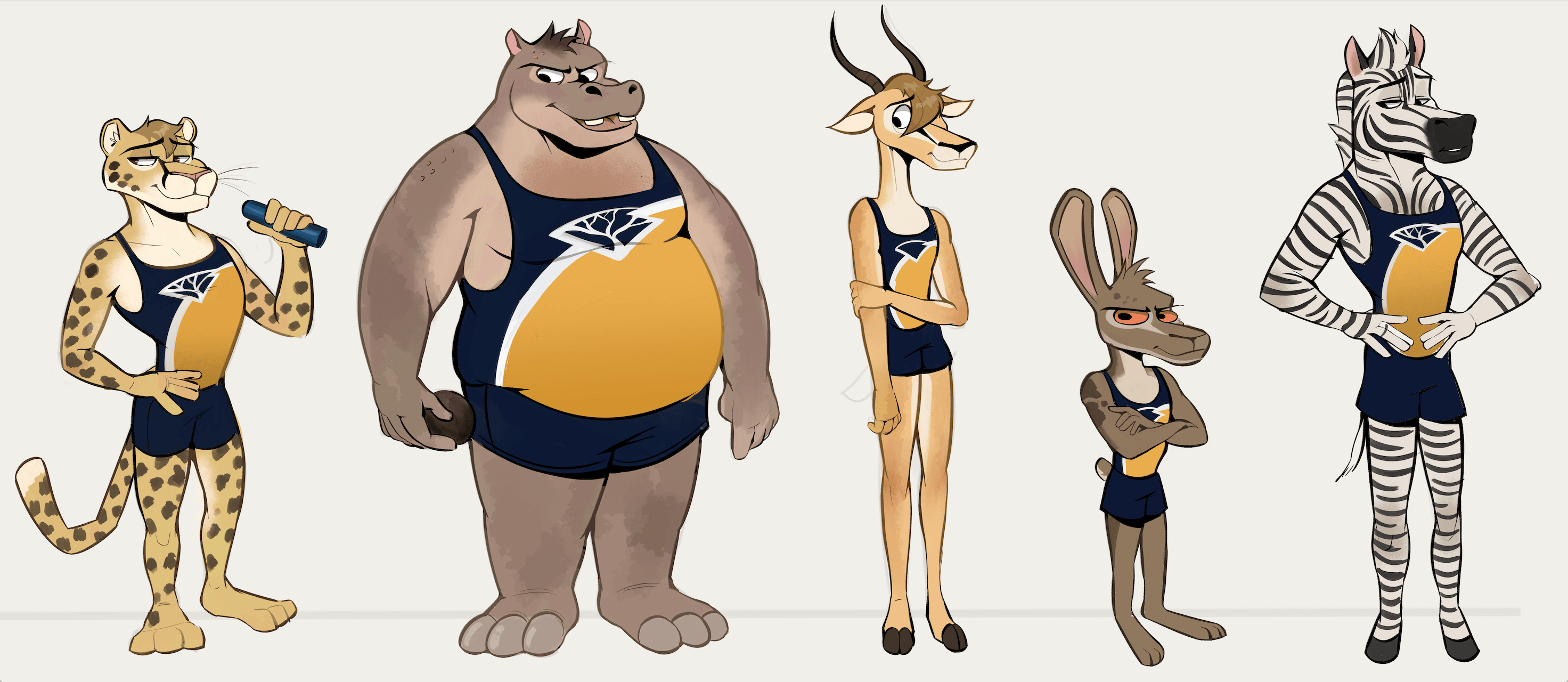  / Character Concepts by Gabriel Bunton 
