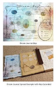 Katherine Genser - Image 4 - Dream Journal Map  / Katherine Genser - Image 4 - Dream Journal Map 