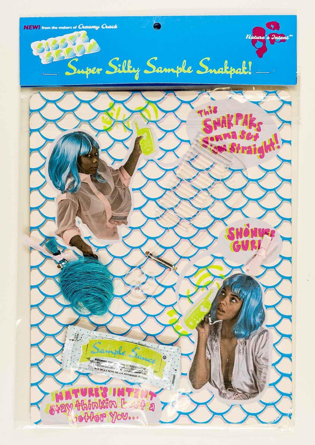 Sarah McEneaney, / Sarah McEneaney, A, C and T, 2009 From the portfolio, Philadelphia Mark: Remarque. Ink on paper, digital photograph and etching. Gift from the artist. 2016.52.1l © Bernard A. Zuckerman Museum of Art, Kennesaw, GA 