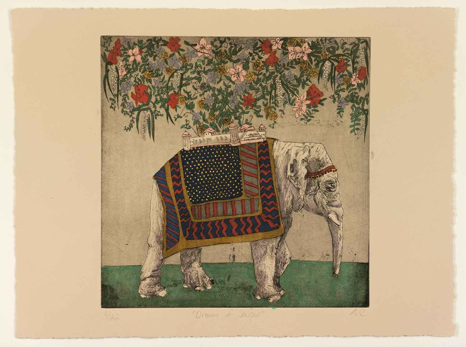 Sam Guerrero Original Hapa / Sam Guerrero Original Hapa, 2016 From the portfolio, My Rules, Ink on paper, citrisolvimage transfer mono-print. Gift of the artist 2016.15.1m © Bernard A. Zuckerman Museum of Art, Kennesaw, GA 