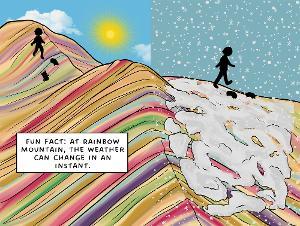 Maci Foster - Image 4 - Rainbow Mountain  / Maci Foster - Image 4 - Rainbow Mountain 