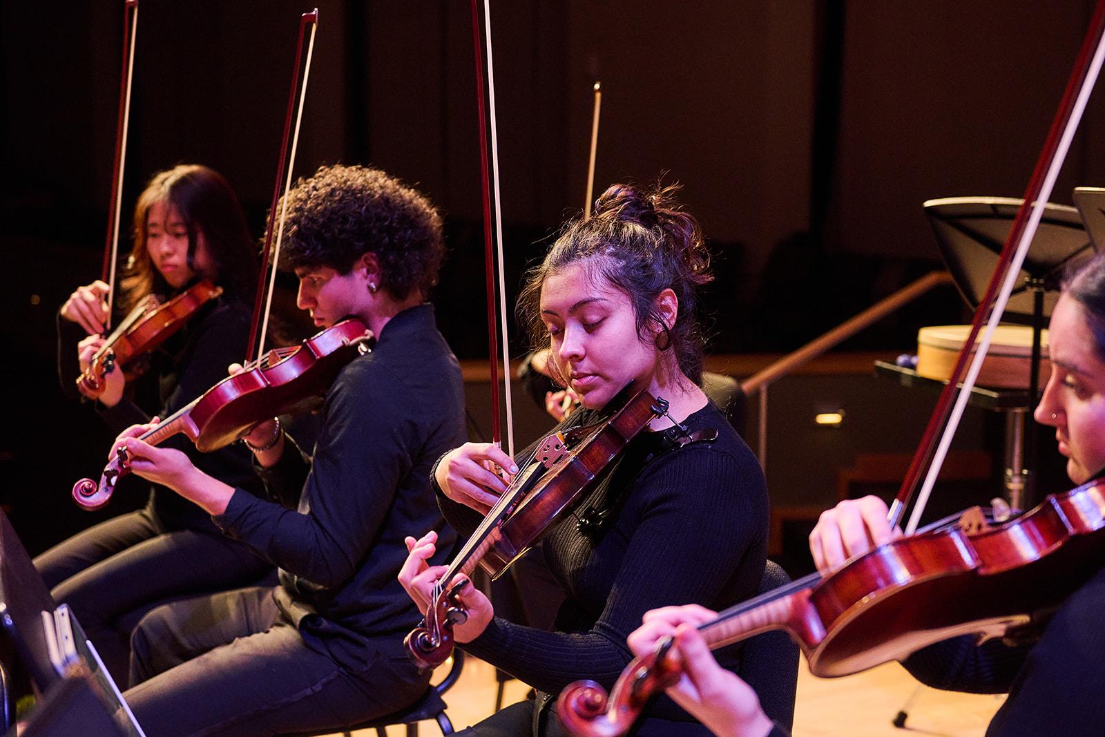 KSU's String Area 2023 convert, where violin players and talented musicians took the stage / 