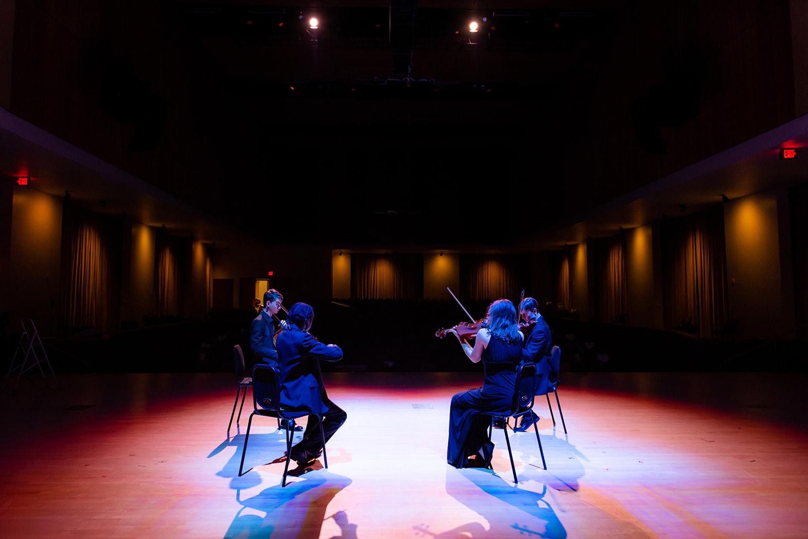 KSU's String Area 2023 convert, where violin players and talented musicians took the stage / 