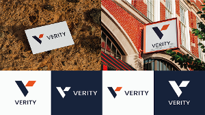 Verity Tax Credi  / "Verity Tax Credit," logo design, 2023. Logo design created for Verity Tax Credit. 