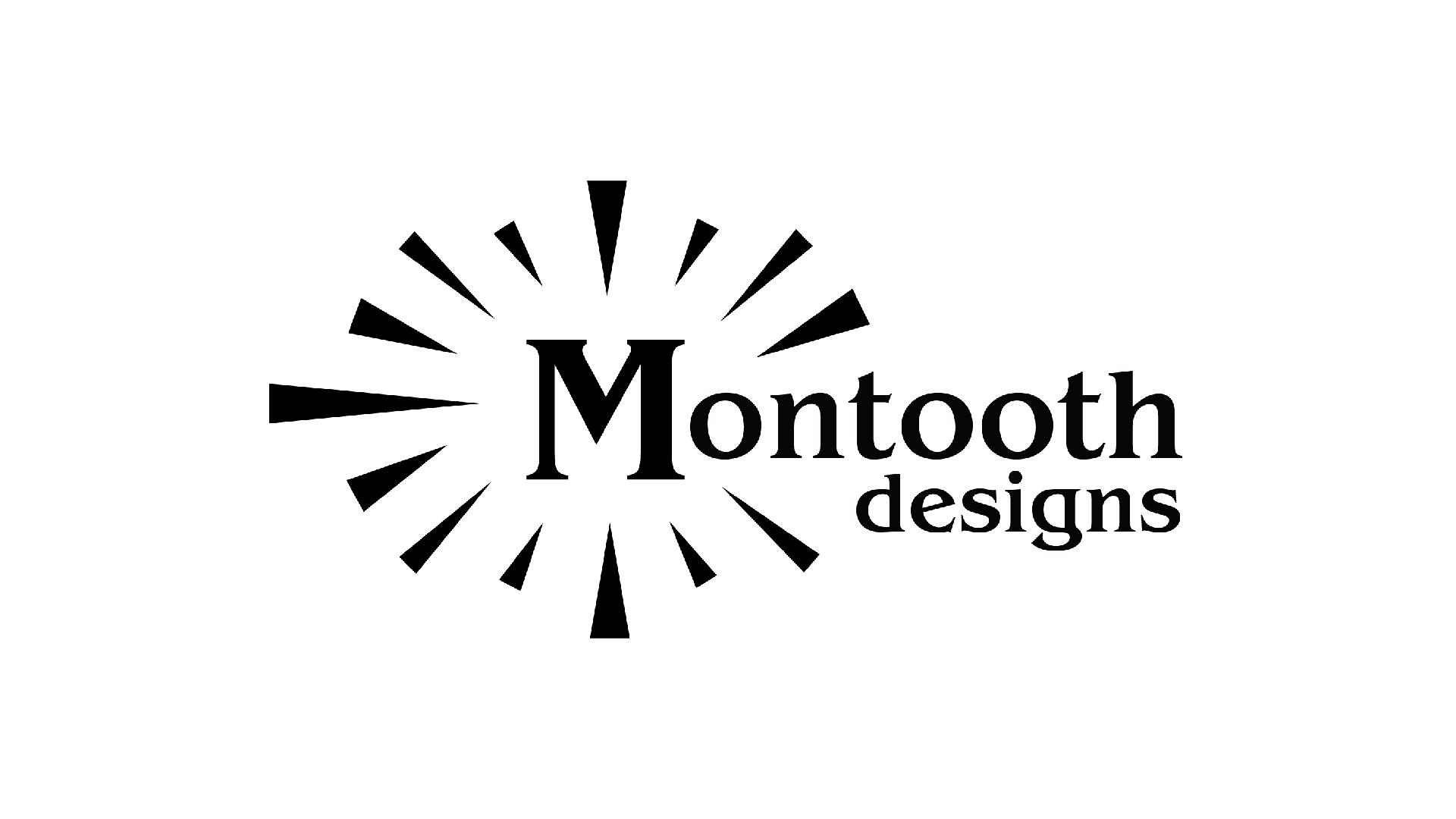 Montooth Designs  / “Montooth Designs,” logo, 2024. This logo was created for my own personal branding. 