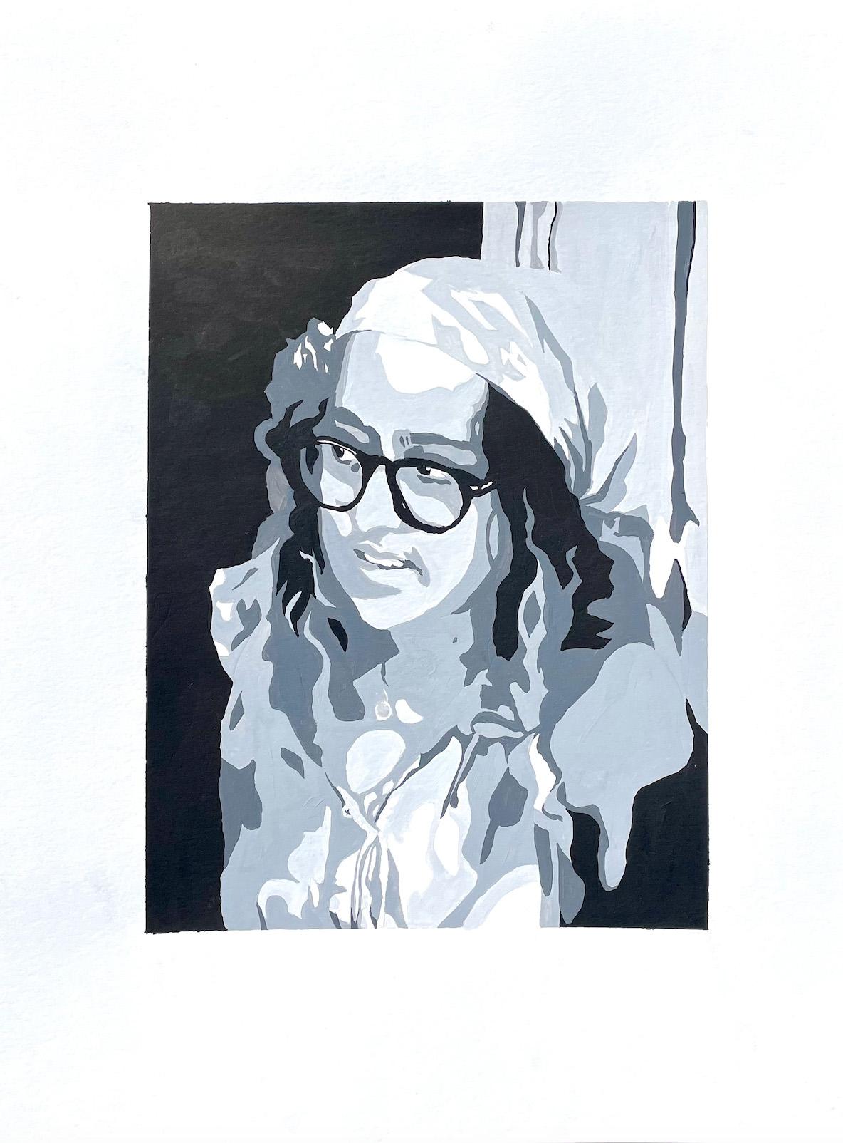 Agni Papaconstantinou  / Agni Papaconstantinou - Analogous Painting - 17x14 Gouache on Bristol Board 2023 