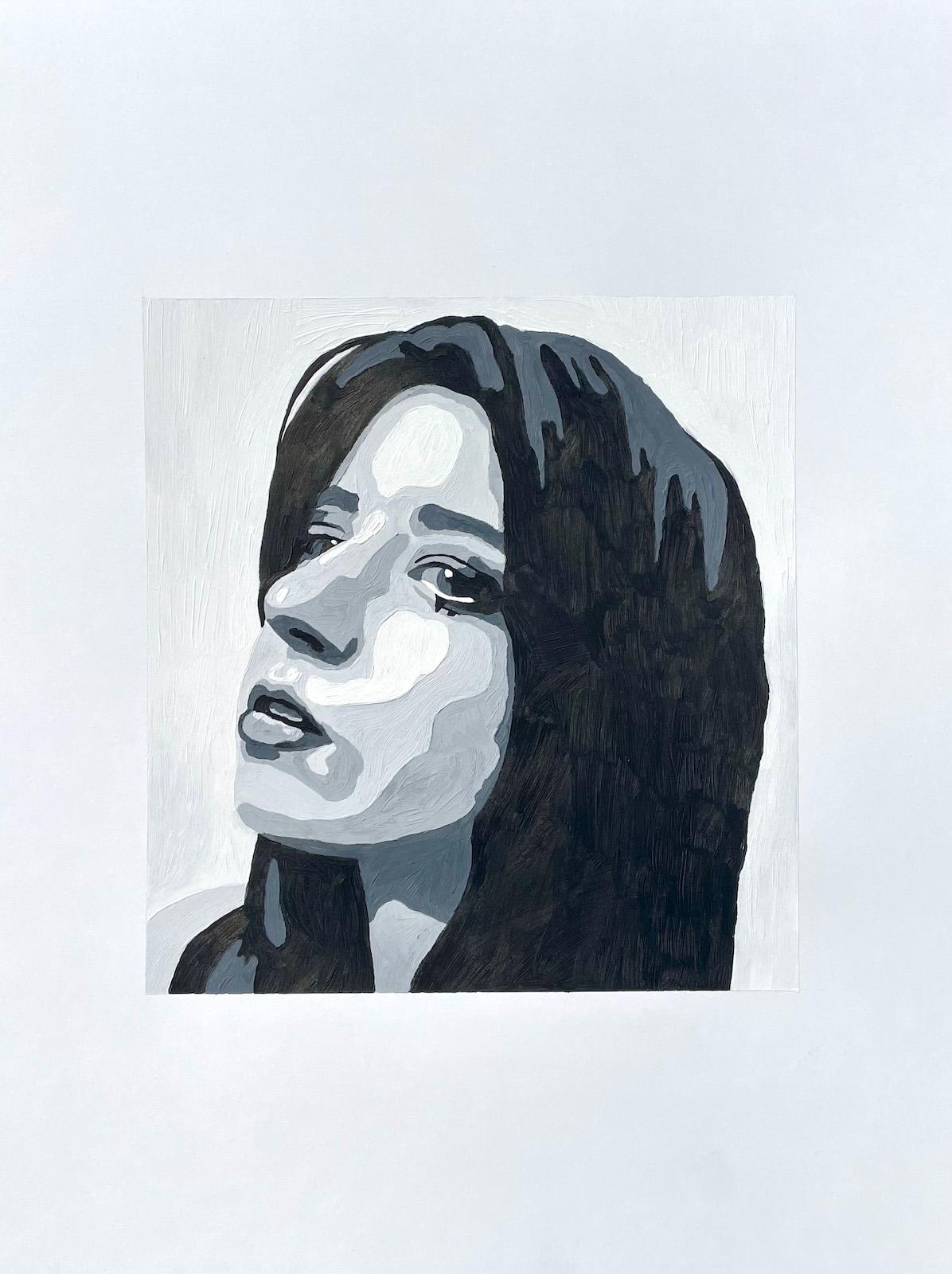 Emma Long  / Emma Long - Analogous Painting - 17x14 Gouache on Bristol 2023 Board 