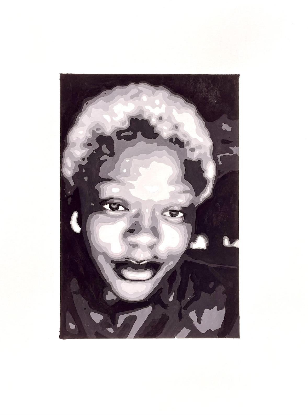 Keyvia Mack  / Keyvia Mack - Analogous Painting - 17x14 Gouache on Bristol Board 2023 