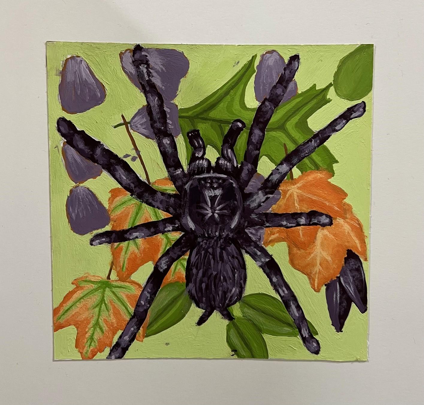 Connor Vitak  / Connor Vitak, Gouache, 8x8" 