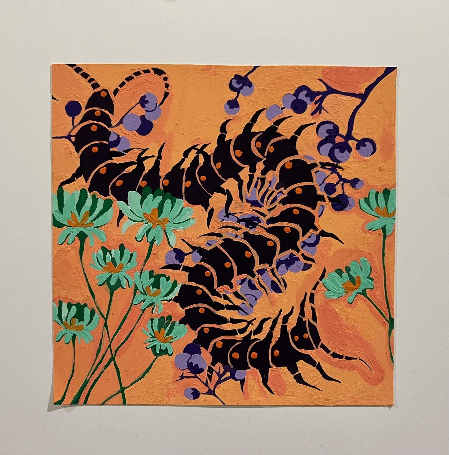 Elise Ackler  / Elise Ackler, Gouache, 8x8" 