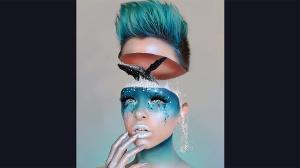 Heads! Series: 1  / “Heads! Series: 1,” designed for web in Autodesk Sketchbook and Adobe Photoshop, 2017. Most popular design from my breakout exploration.  