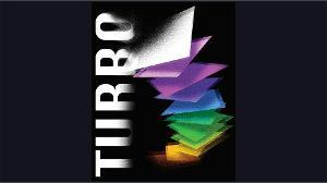 TURBO  / “TURBO,” illustrative design in Adobe Illustrator and Photoshop, 2024. Exploring blend styles in Photoshop. 