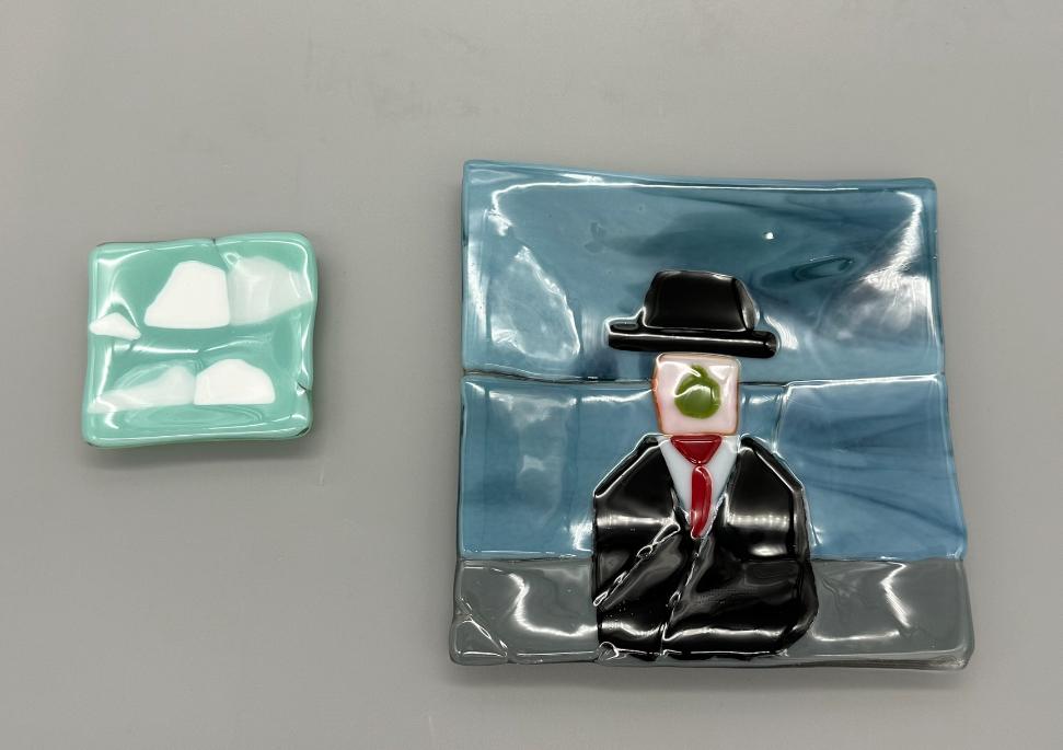 Ryan Hertel  / Ryan Hertel - close up of glass pieces. Completed 2023 