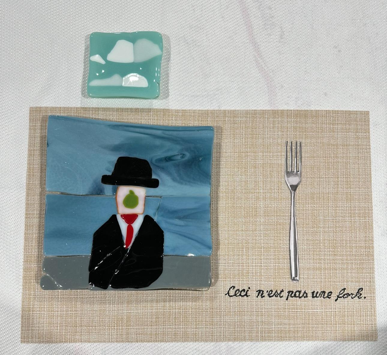 Ryan Hertel  / Ryan Hertel - close up of glass pieces. Completed 2023 