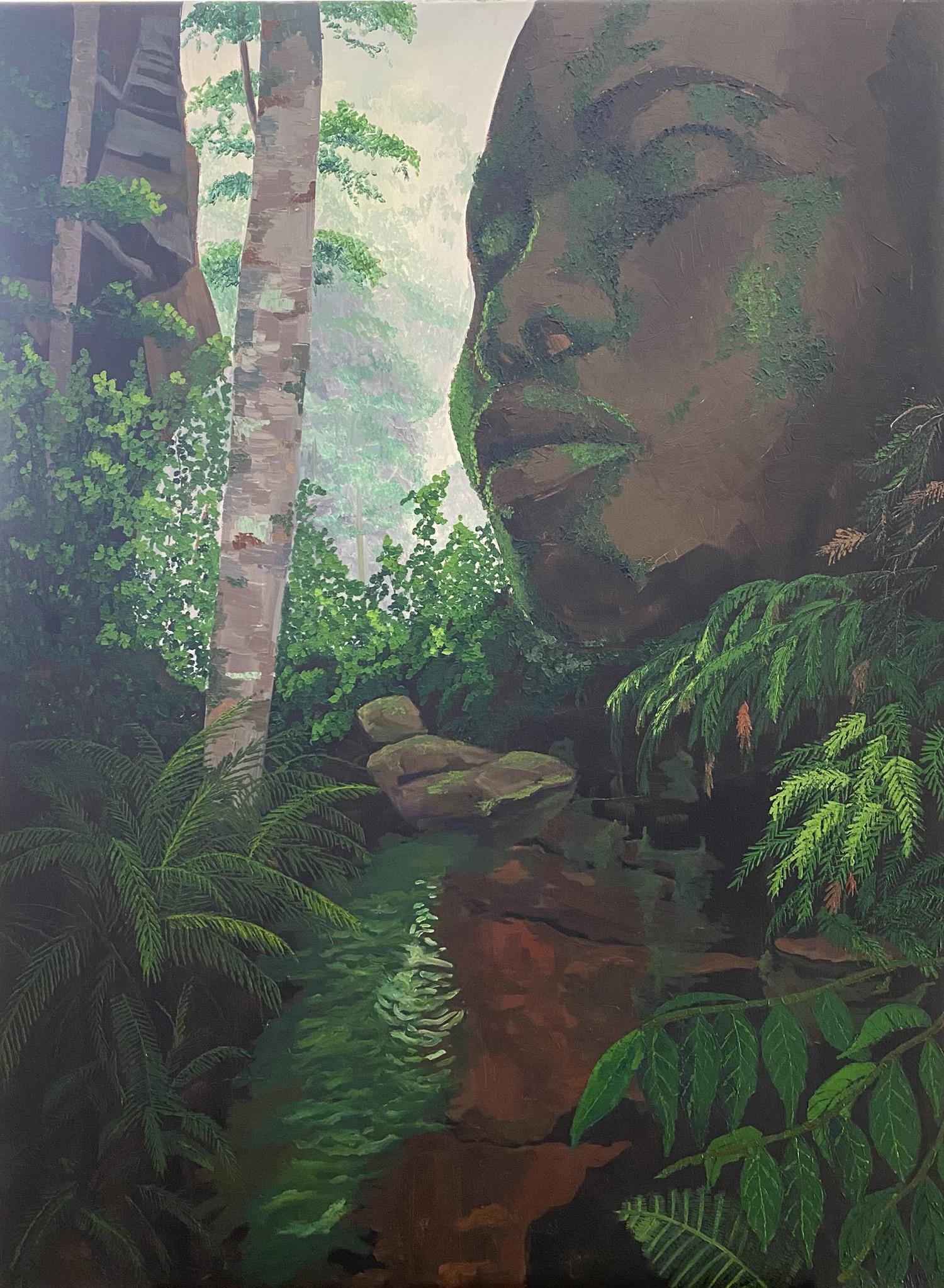 Belinda Person - Image 3  / Belinda Person, The Listener, Oil on canvas, 2024, 40 x 30 inches  