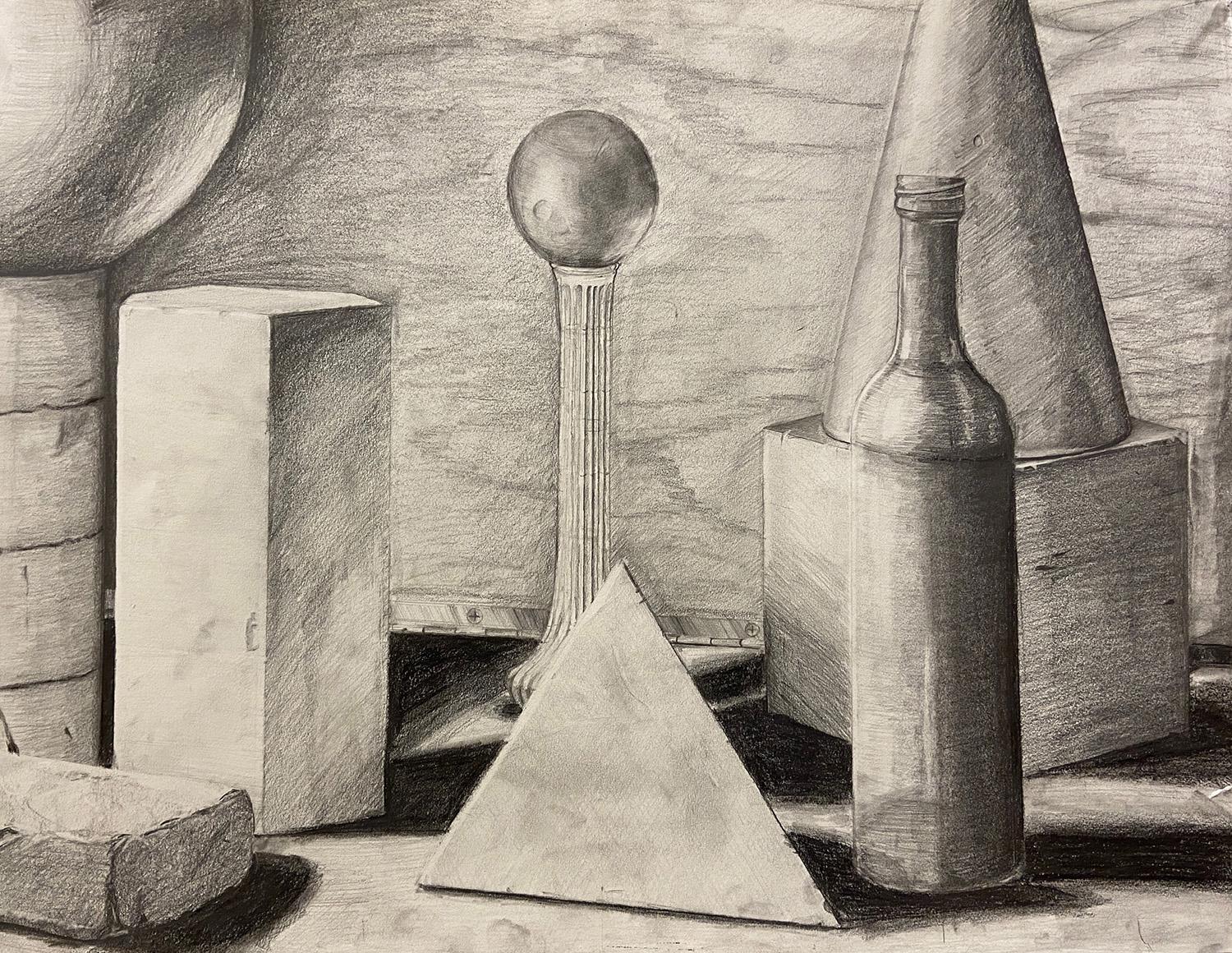 Lydia Pruett  / Lydia Pruett, Untitled, 24” x 18”, Graphite, 2023 