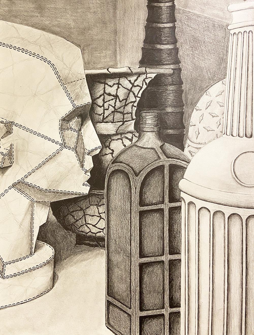 Callahan Roberson  / Callahan Roberson, Untitled, 24” x 18”, Graphite, 2023 