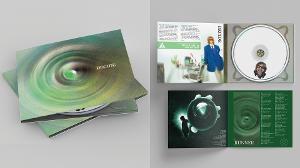 Decide CD  / "Decide CD," CD cover, 5 x 5, print cover, 2023. This is a mock CD cover for the album, "Decide" by DJO. 