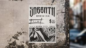 Sabbath  / “Sabbath,” Print poster ad, 11 inches x 17 inches, 2022. This concert poster combines anti-design with underlying themes of brutalist design.  