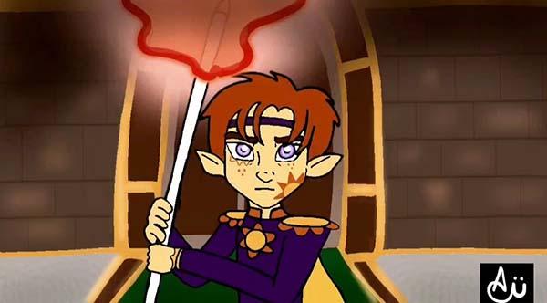  / Still of an original character from an FX animation exploration project. This was my first animated project during my time at KSU. The main software used was FlipAClip. 
