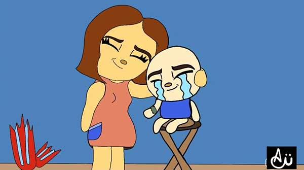  / Still of characters from a character interaction animation exercise. The main siftware used was FlipAClip. 
