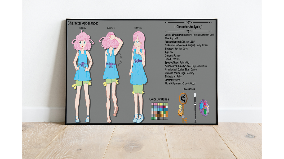 Whimsical Genesis: Rosaline Leaf / 