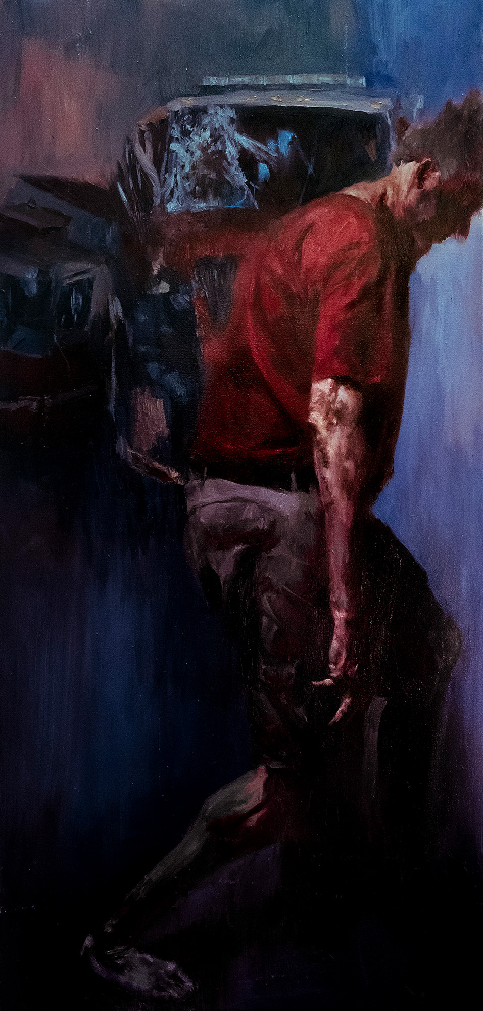 painting of a figure