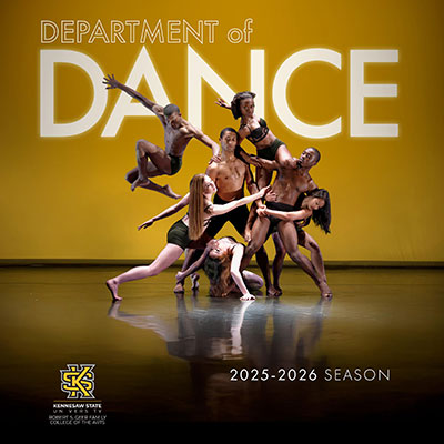 Dance group in action on stage department of dance 25-26 season