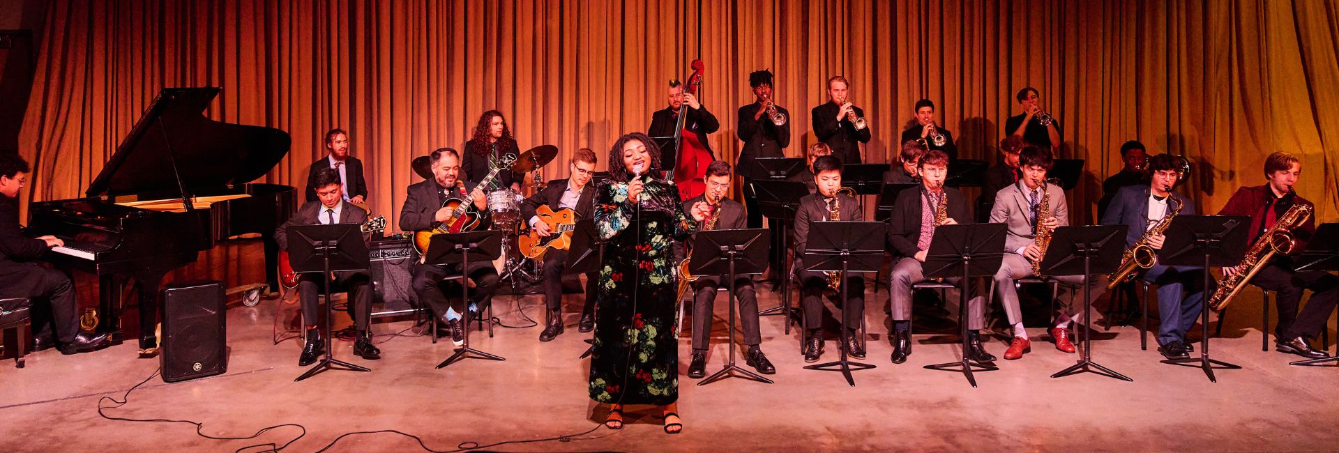 jazz fest performers on stage