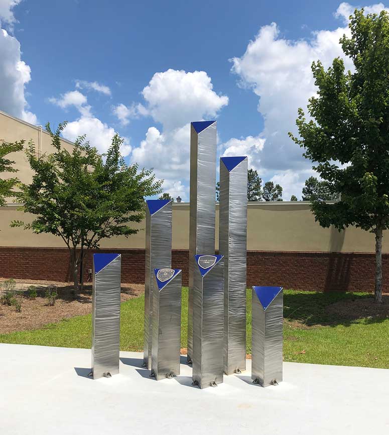 Acworth PD Sculpture