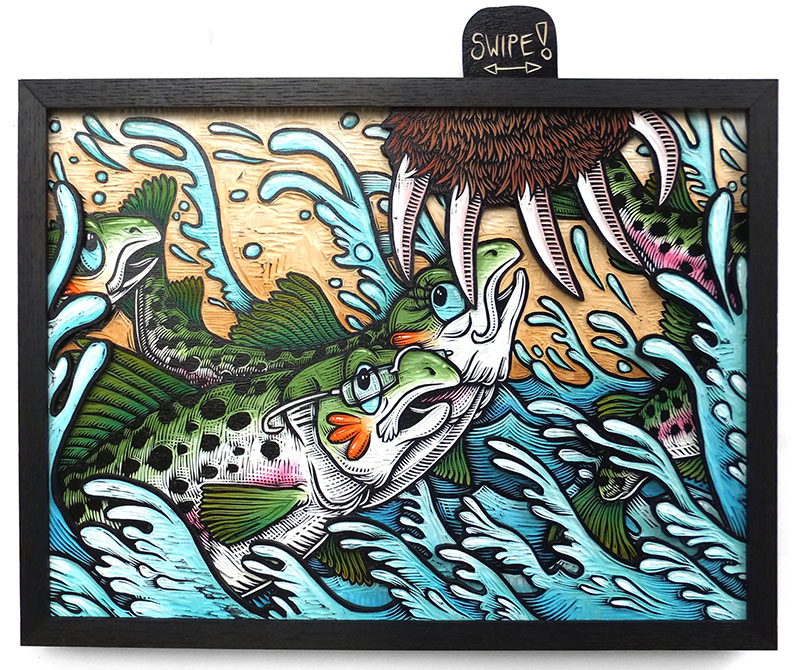 image of fish art work