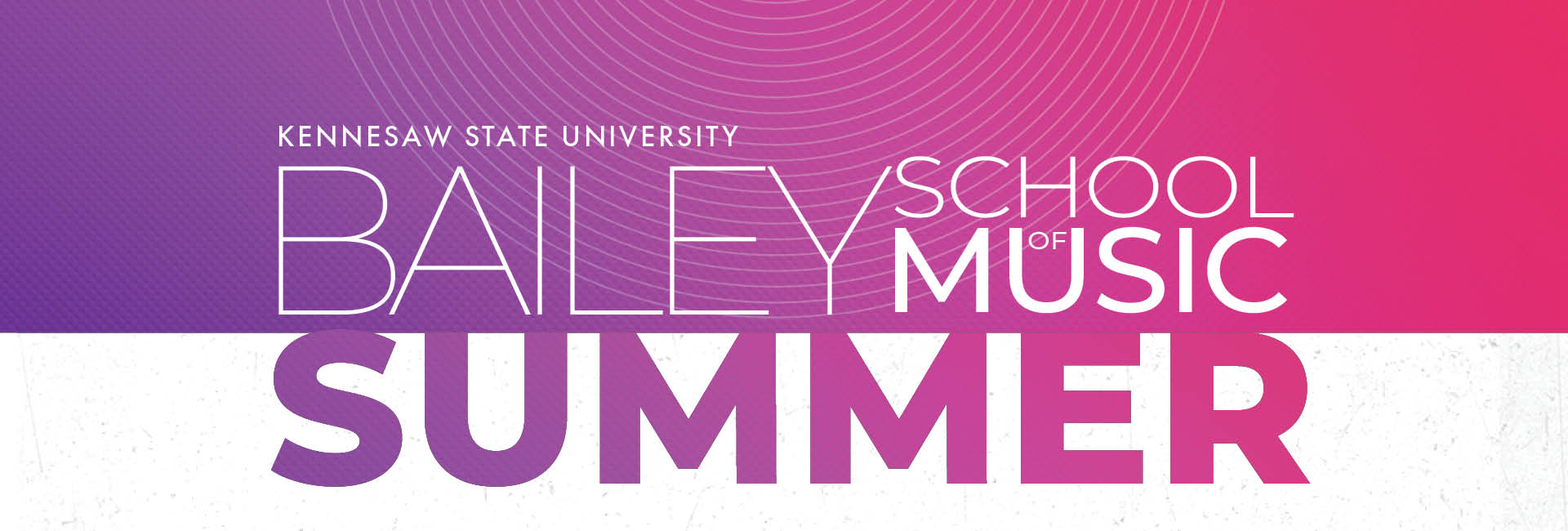 KSU Bailey School of Music Summer Camp