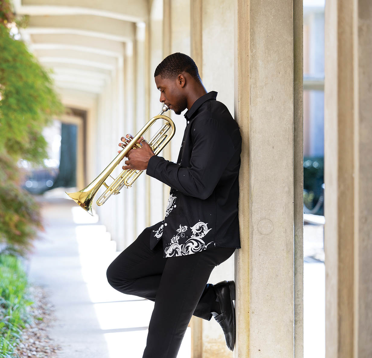 Trumpet player