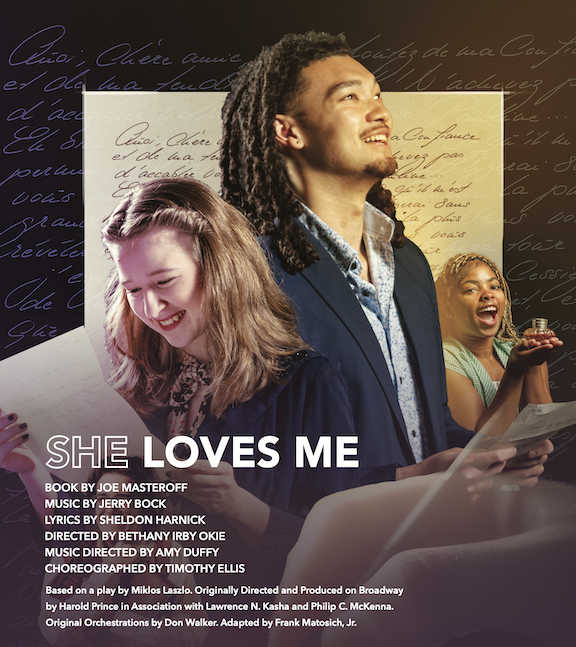promotional poster for the musical, she loves me