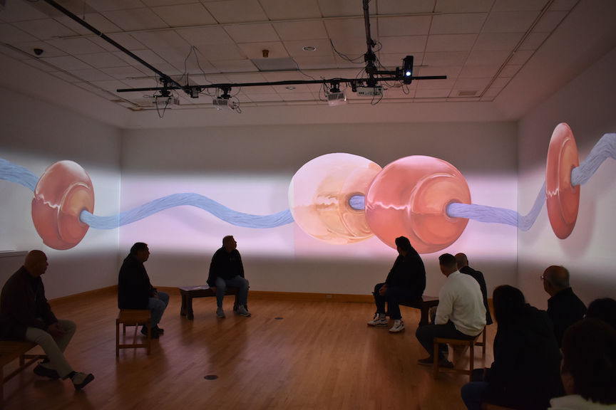 KSU Animation Students Bring Seneca Artist's Work to Life in Immersive Installation 